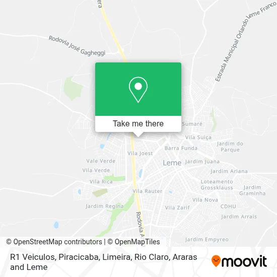 R1 Veiculos map