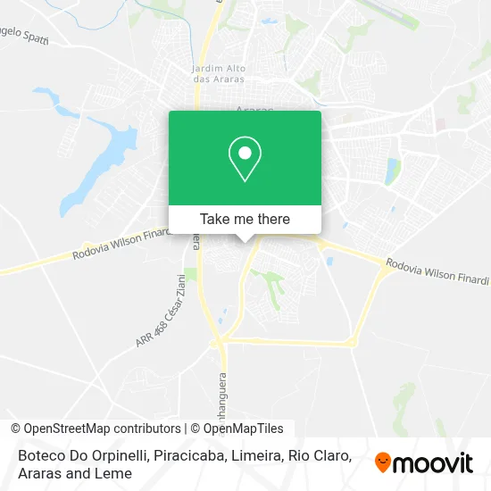 Boteco Do Orpinelli map