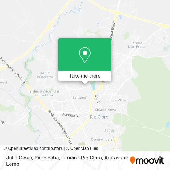Julio Cesar map