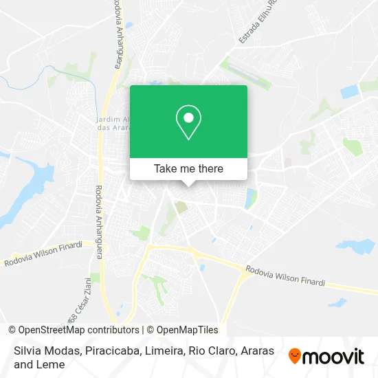 Silvia Modas map