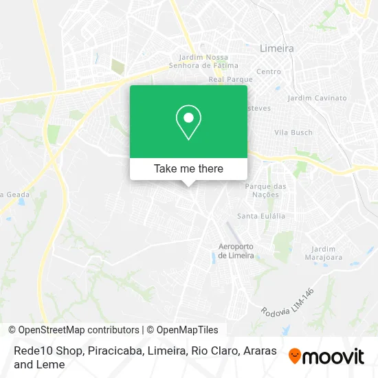 Rede10 Shop map