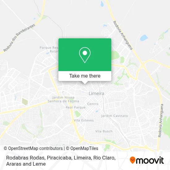 Rodabras Rodas map