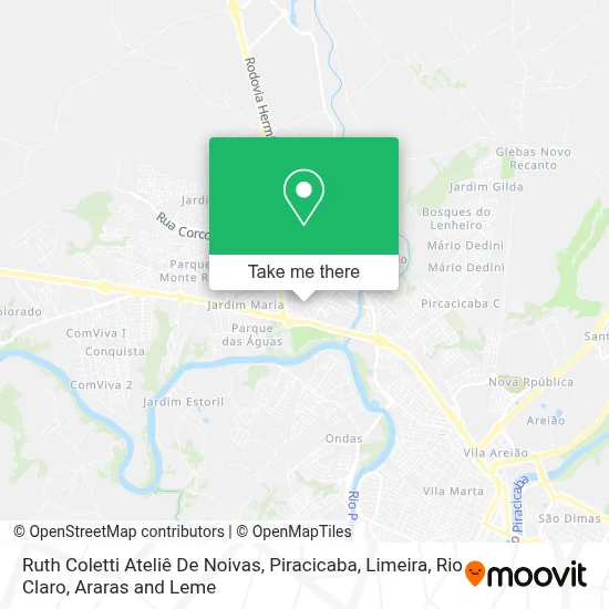 Ruth Coletti Ateliê De Noivas map