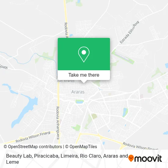 Beauty Lab map
