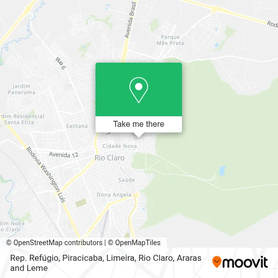 Rep. Refúgio map
