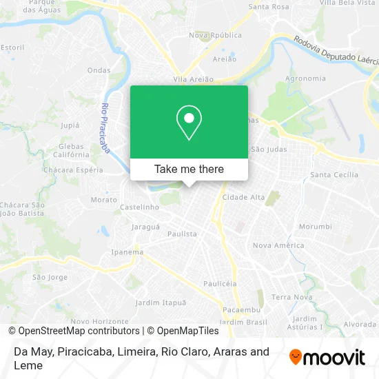 Da May map