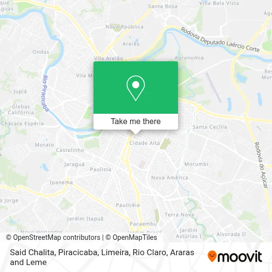 Said Chalita map