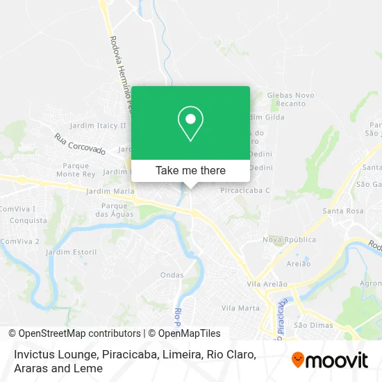 Invictus Lounge map