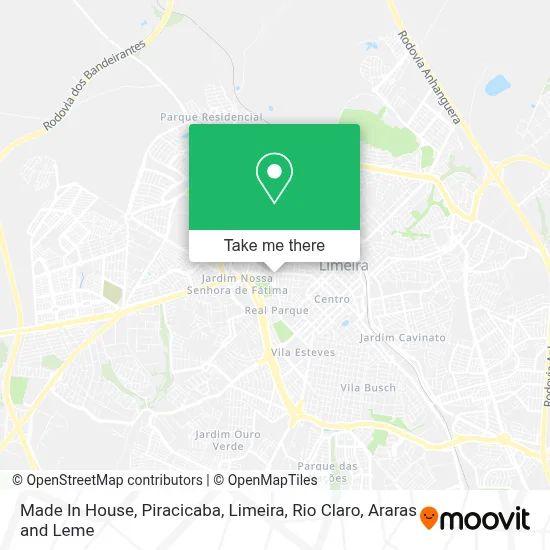 Made In House map