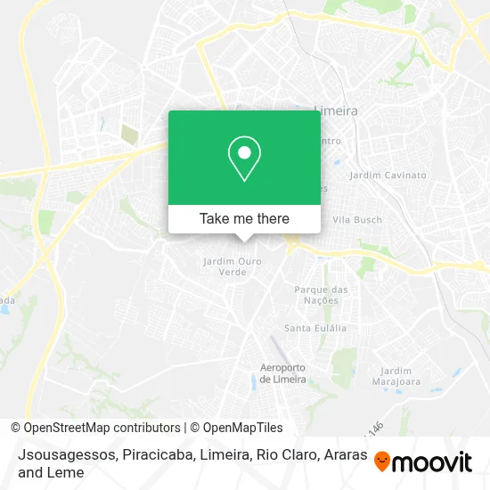 Jsousagessos map