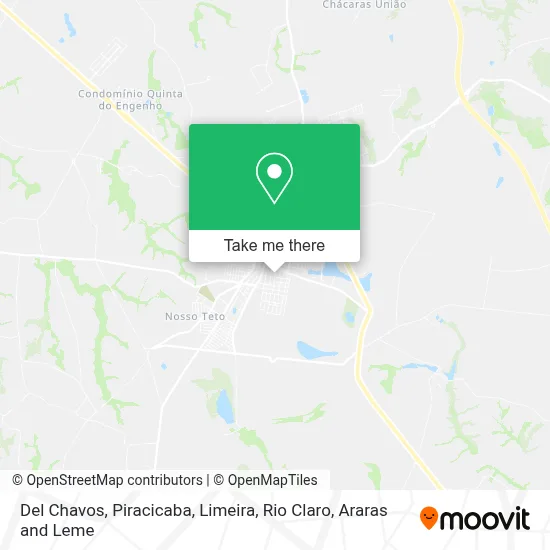 Del Chavos map