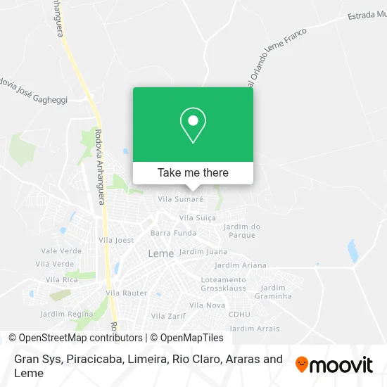 Gran Sys map