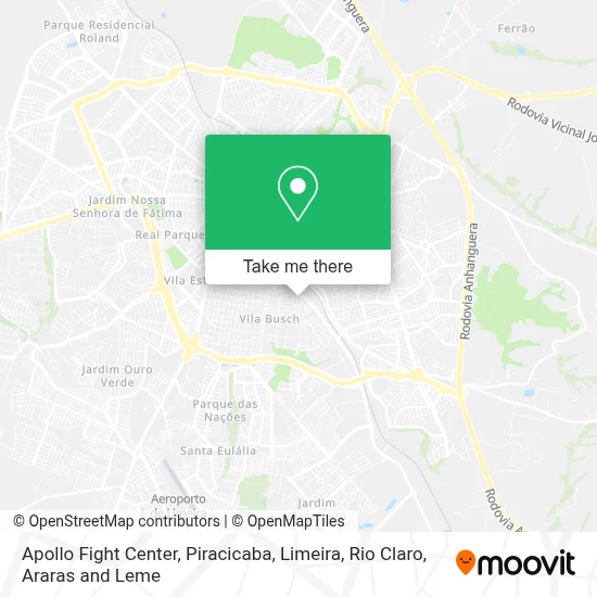 Apollo Fight Center map