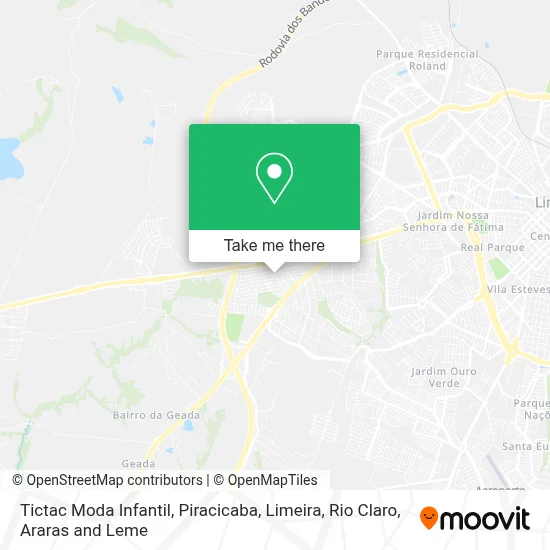 Tictac Moda Infantil map