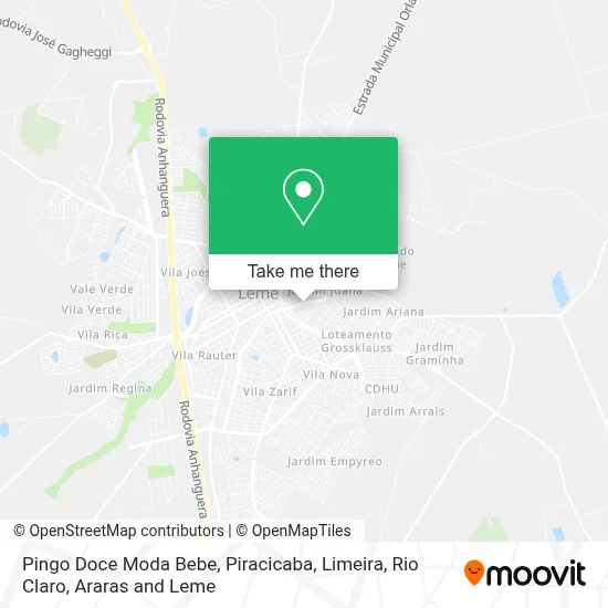 Pingo Doce Moda Bebe map