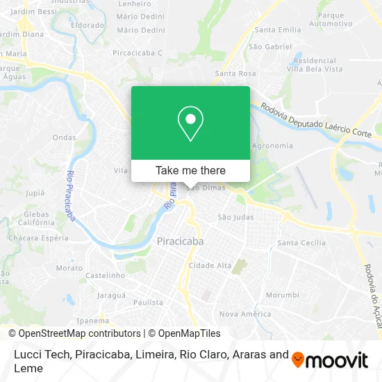 Lucci Tech map