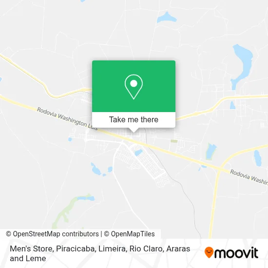 Men's Store map