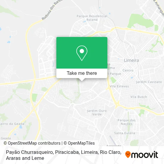 Payão Churrasqueiro map