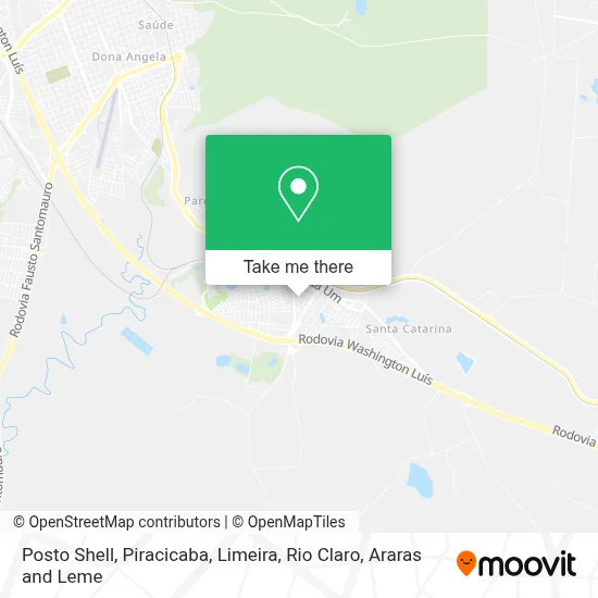 Posto Shell map