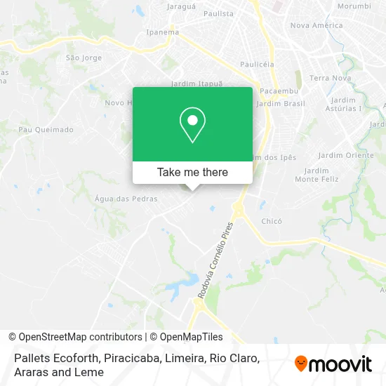 Pallets Ecoforth map