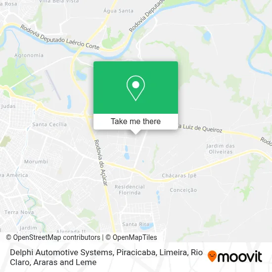 Delphi Automotive Systems map