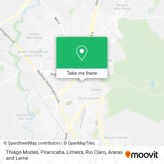 Thiago Modas map
