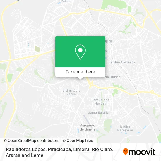 Radiadores Lopes map