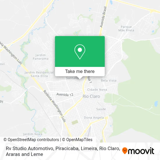 Rv Studio Automotivo map