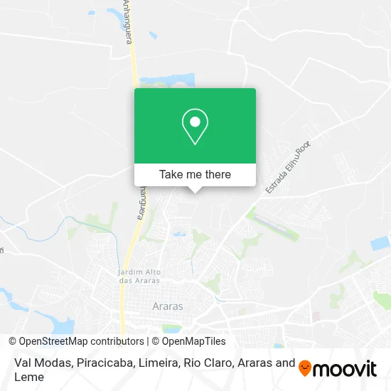 Val Modas map