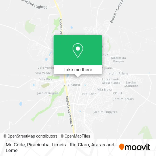 Mr. Code map