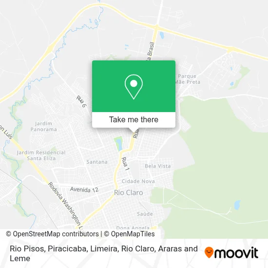 Rio Pisos map