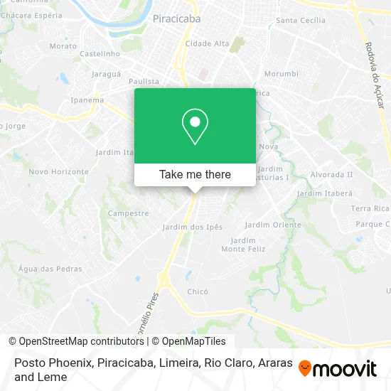 Posto Phoenix map
