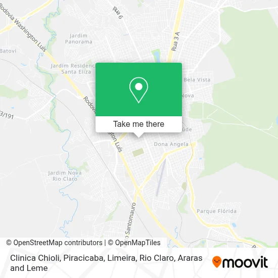 Clinica Chioli map