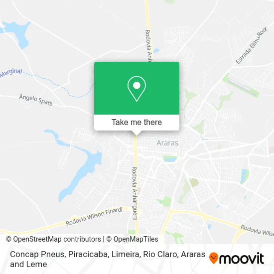 Concap Pneus map