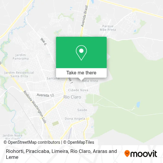 Riohorti map