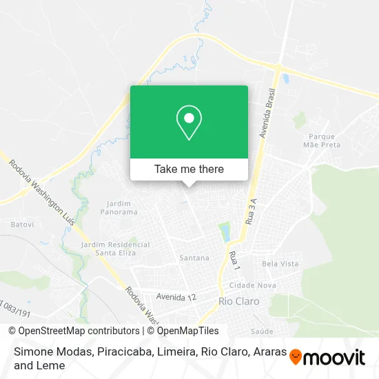 Simone Modas map