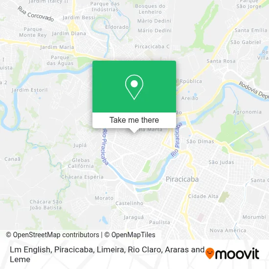 Lm English map