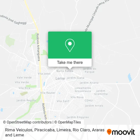 Rima Veiculos map