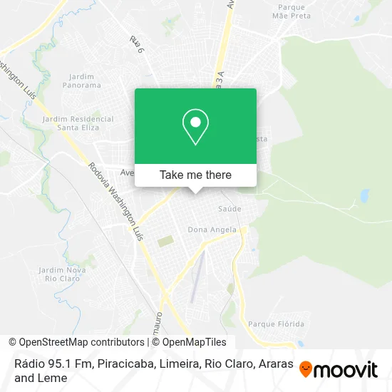 Rádio 95.1 Fm map