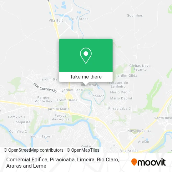 Comercial Edifica map