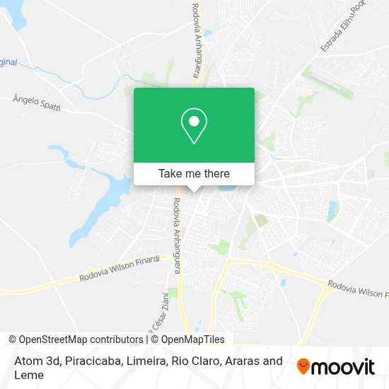Atom 3d map