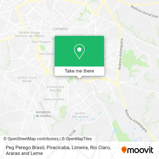 Peg Perego Brasil map