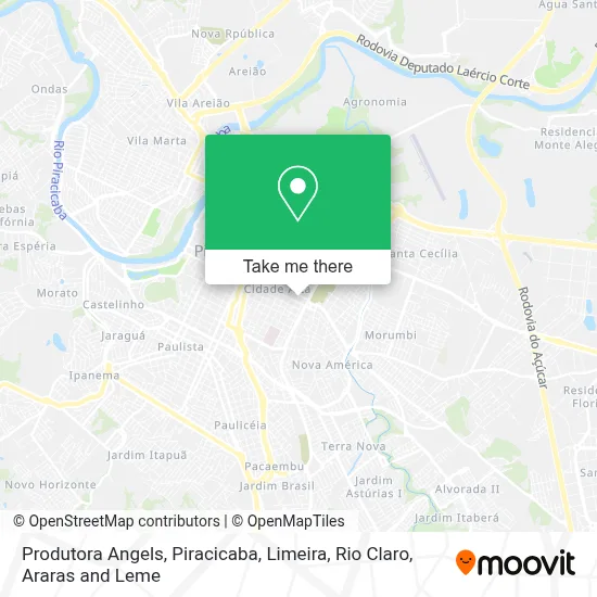 Produtora Angels map