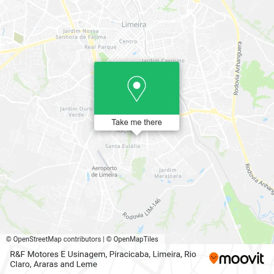 R&F Motores E Usinagem map