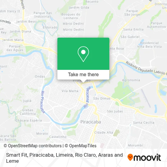 Smart Fit map