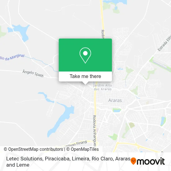 Letec Solutions map