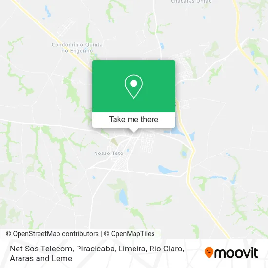 Net Sos Telecom map