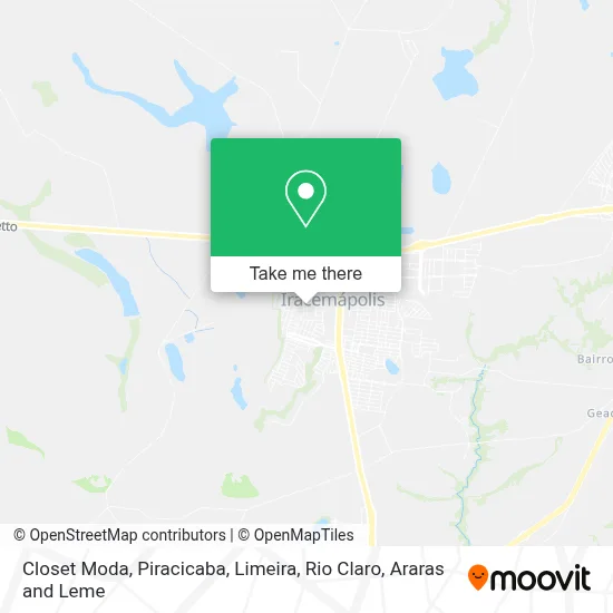 Closet Moda map