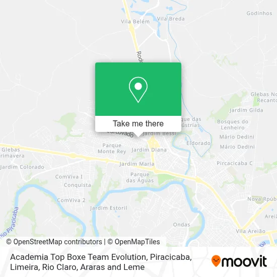 Academia Top Boxe Team Evolution map