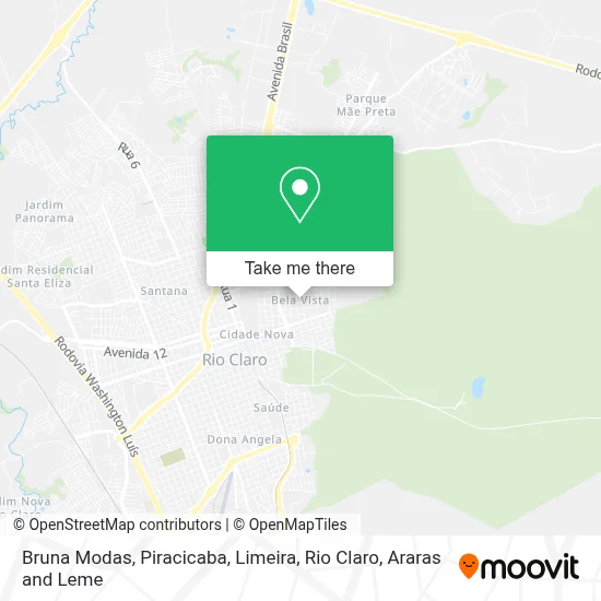 Bruna Modas map